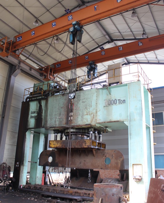 5000톤 X 6000L 프레스